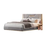 Cama Saber Jewels - Queen Plz - Gris claro