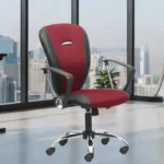 Silla de Oficina Robin  - Negro y Rojo