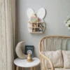 Estante Infantil Rabbit kids - Blanco y Marrón - Imagen 2