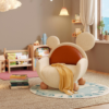 Sofá Infantil Kids Room - Beige y Naranja - Imagen 2