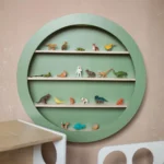 Estante Infantil Universo Kids - Verde y Beige