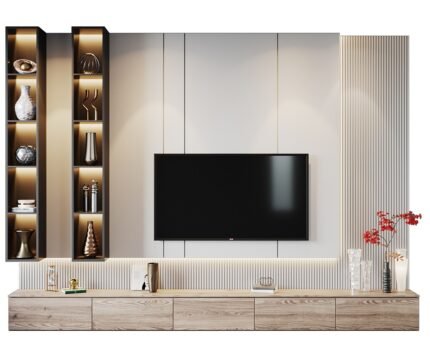 Centro de Entretenimiento Florencia con 5 Puertas - Vintage