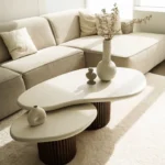 Mesa de Centro Luxury - Beige y Marròn