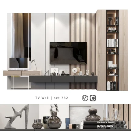 Centro de Entretenimiento Jhudit - Blanco y Beige