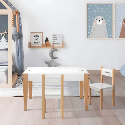 Set Infantil Dulce Hogar - Blanco y Beige