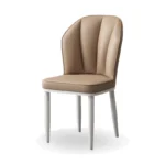 Silla de Comedor Winston - Beige y Marrón