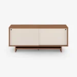 Aparador de Melamina Rectangular Niza Corredizo - Moderno