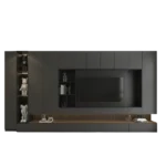 Centro de Entretenimiento Aurus 65 pulg - Negro - Marrón
