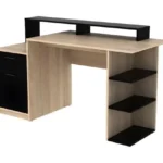 Escritorio Rurouni Moderno - Marrón y Negro