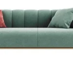 Sofá Emerald Dream 3 Cuerpos - Verde