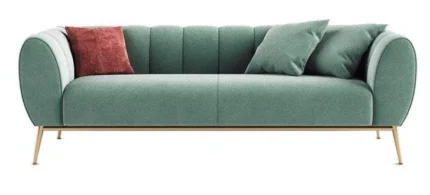Sofá Emerald Dream 3 Cuerpos - Verde