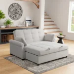 Sofá Cama Lineal Duquesa 1.5 Plz - Beige claro