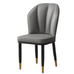 Silla de Comedor Winston - Negro y Gris