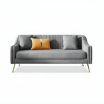 Sofa Aura Nordic 3 Cuerpos - Gris