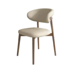 Silla de Comedor Solis - Marrón y Beige