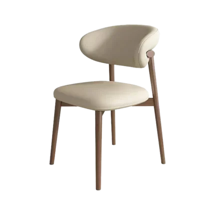 Silla de Comedor Solis - Marrón y Beige