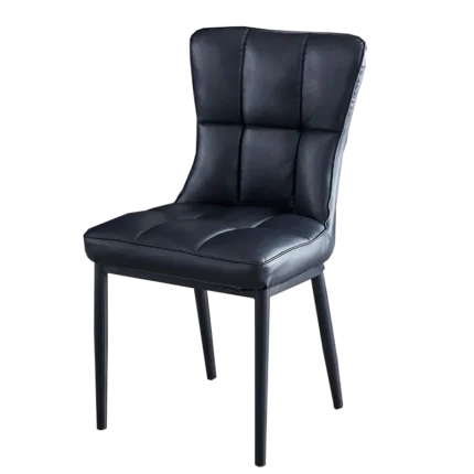 Silla de Comedor Roselio - Nogal y Negro