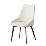 Silla de Comedor Peralta - Negro y Beige