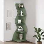 Estante Esquinero Onda - Verde