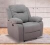Sofá reclinable Velmor - Gris