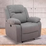 Sofá reclinable Velmor - Gris