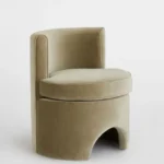 Puff Linen Circular- Beige