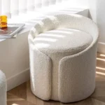 Puff Irene Circular - Beige