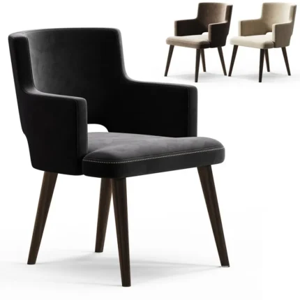 Silla Línea - Negro