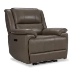 Sofá reclinable Thoren - Marrón