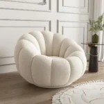 Butaca Giratoria Francisca Vintage - Beige