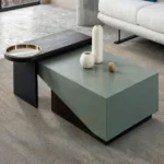 Mesa de Centro Artemis - Negro y Verde