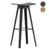 Silla de bar Eko - Negro
